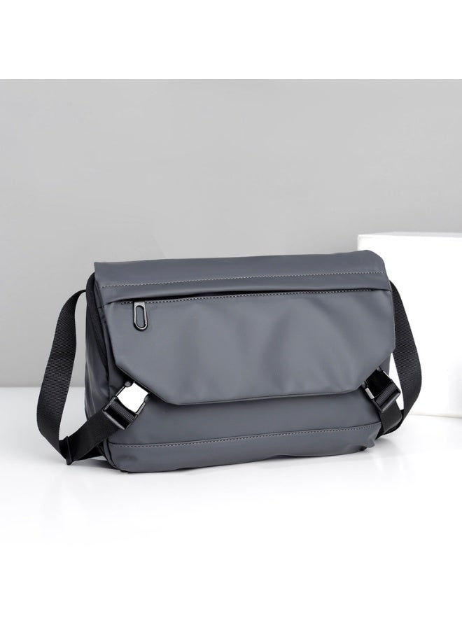 Single shoulder bag, men's crossbody bag, fashionable outdoor bag, trendy hand-held casual men's bag - Image 4
